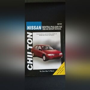 Chilton 52700 Nissan Sentra/Pulsar/NX 1982-1996 Auto Repair Manual